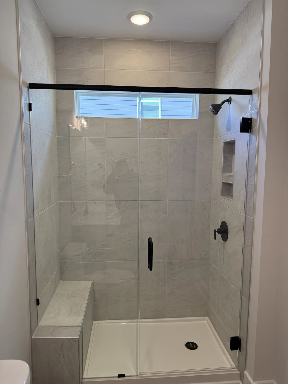 Custom tile shower installation in Portsmouth NH
